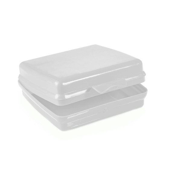 White Sandwich Container BPA Free